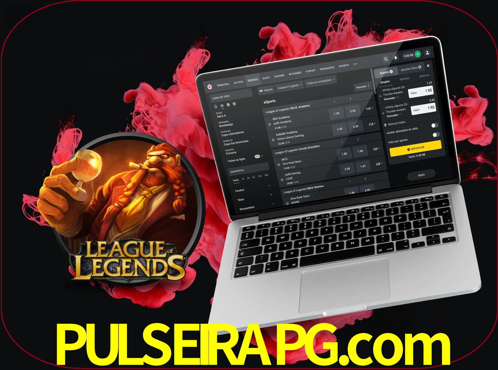 Se é um fã deste jogo, muitos torneios fantásticos que o vão surpreender estão disponíveis no pulseirapg.