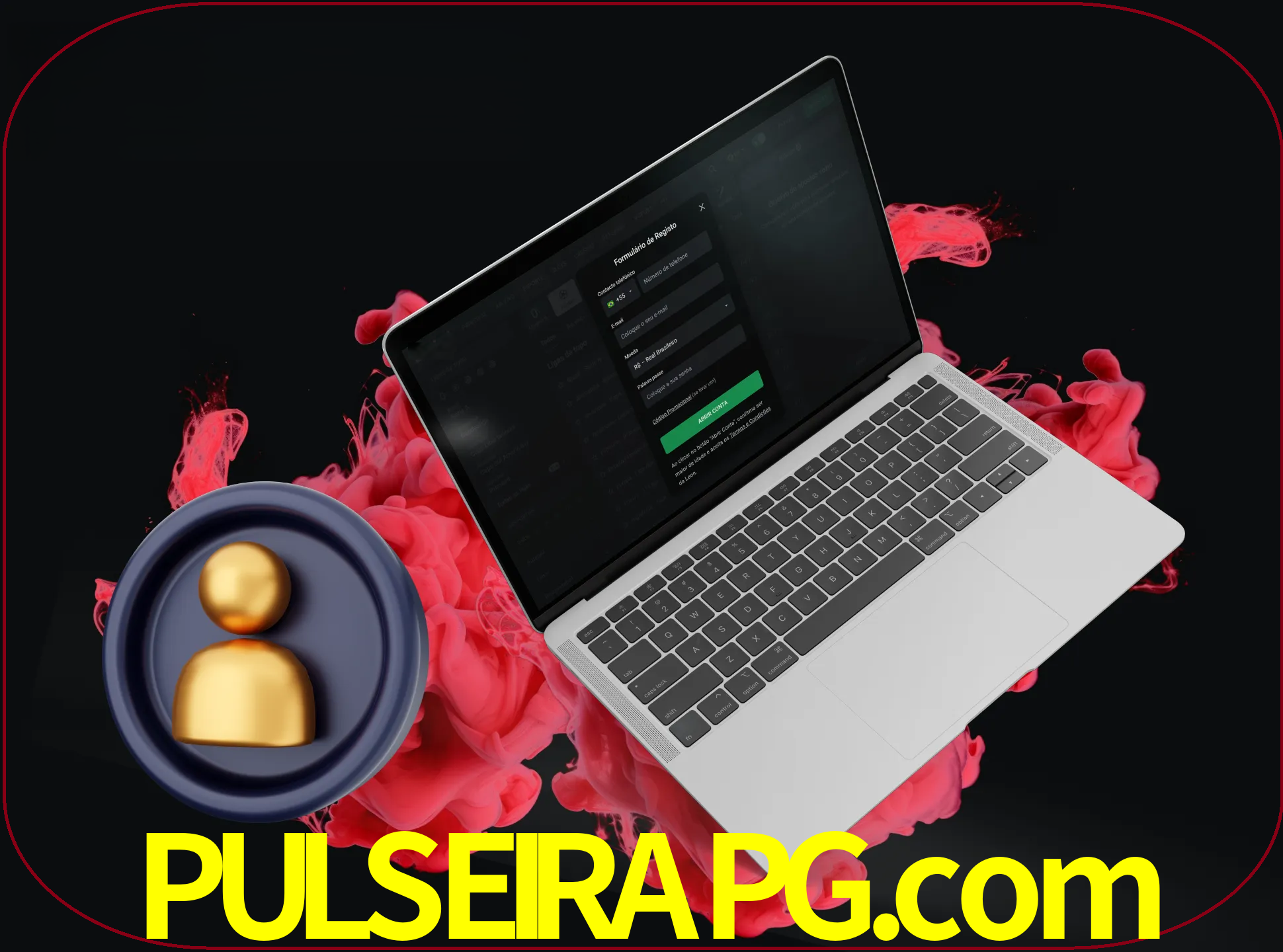 No cabeçalho do site pulseirapg, clique no botão que o levará a um formulário especial onde terá de introduzir as suas informações actuais.