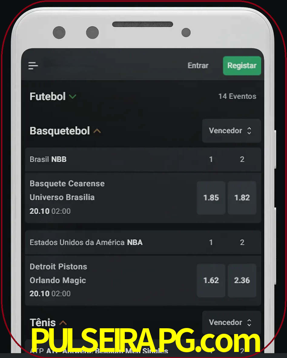 Aposte e assista aos esportes em formato ao vivo.