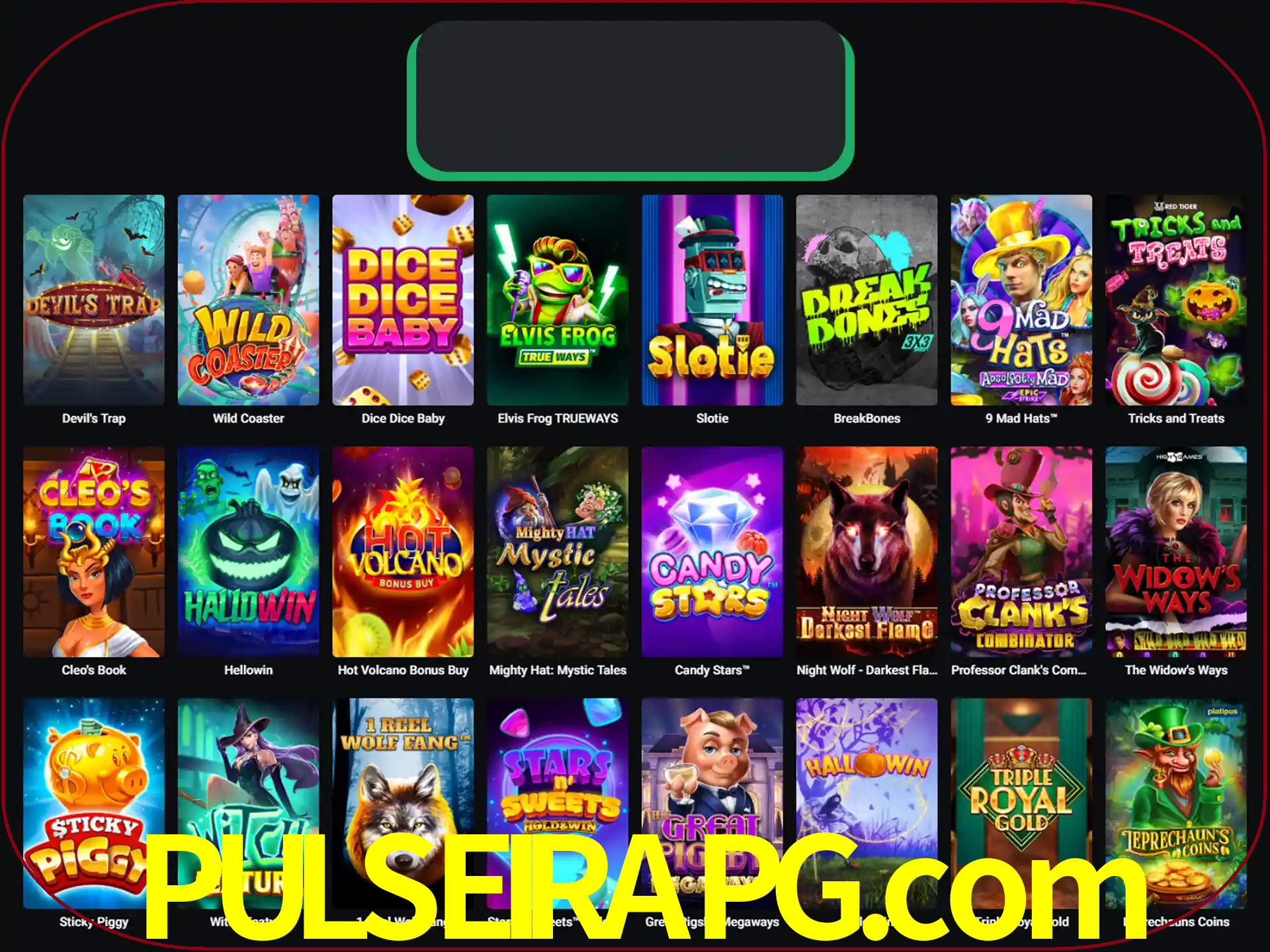 Procure por seus amados jogos de slot.